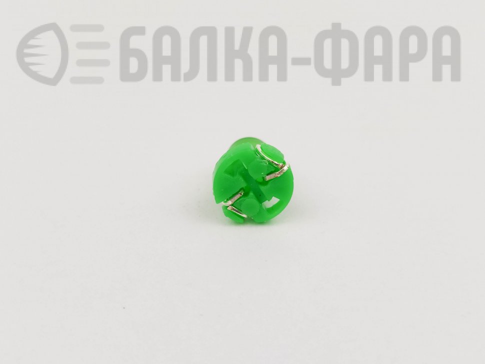 Лампа с/д t-3 зеленая