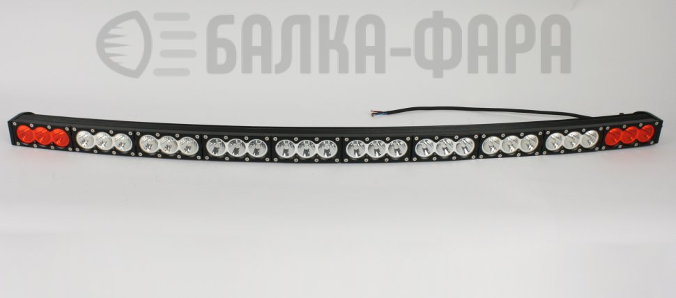 Изогнутая противотуманная LED-балка, 300 Ватт, серия F1 X
