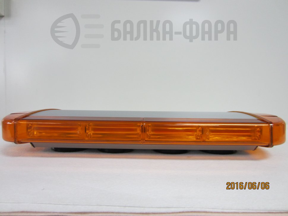 Балка проблесковая 100W желтая  12-24V